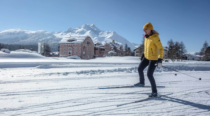 Langlaufen im Engadin